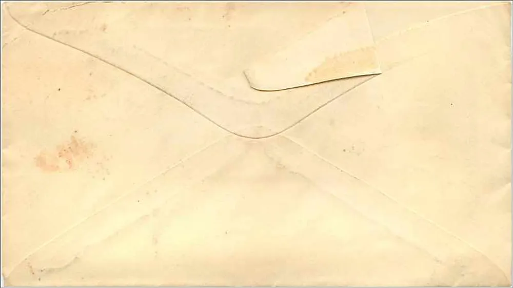 Suncook — Lettera verso Mulgrave, N.Y. — Editore sconosciuto, numero di serie non visibile - Verso