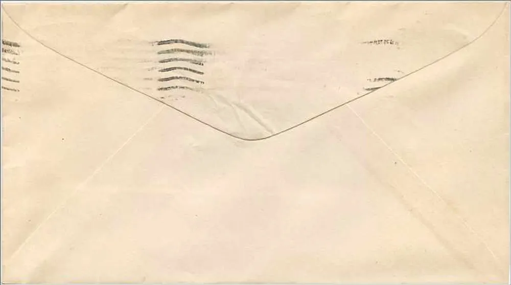 Centerville, Maryland — Enveloppe avec timbres et cachet postal — 1910 - Verso