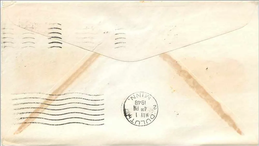 Wisconsin 1848-1948 — 100 Jahre Geschichte — Verlag nicht sichtbar, Seriennummer nicht sichtbar - Rückseite