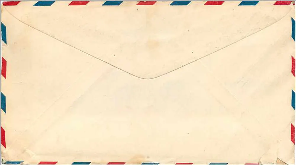 Bolling Field — Washington D.C. — U.S. Air Mail Auto-Giro Flight — 6¢ Stempel - Rückseite