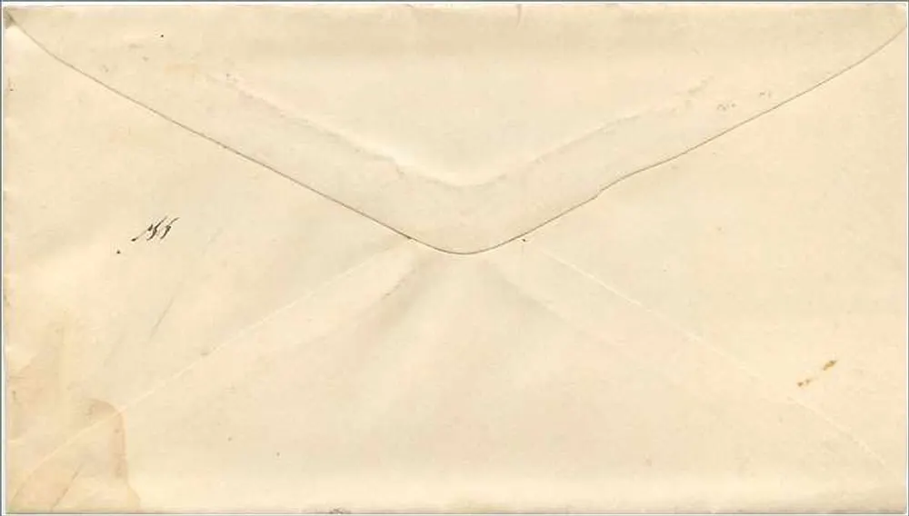 Lancaster, N.H. — Enveloppe versée à Charleston, N.H. — Timbre postal américain 1893 - Verso