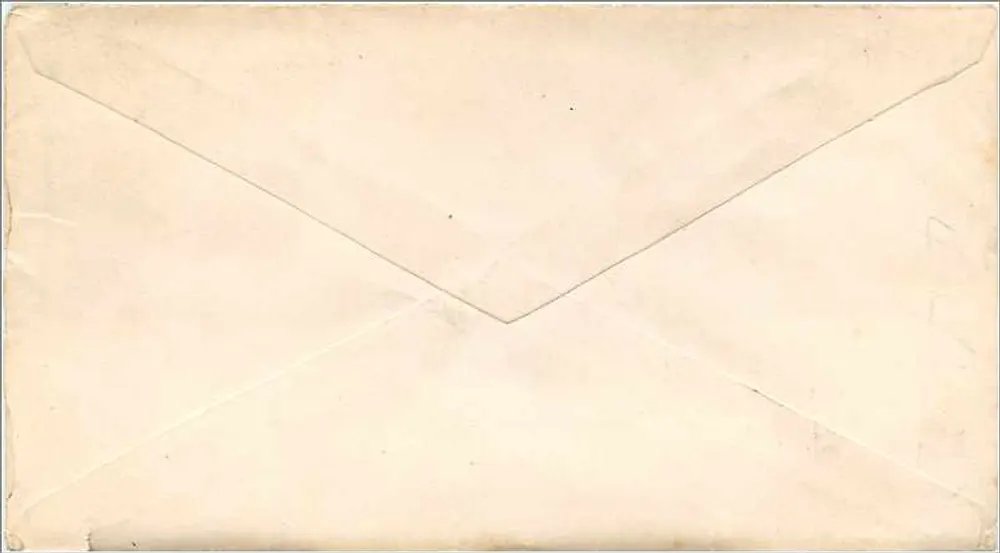 Carte postale sans image — Leavenworth, Kansas — éditeur non visible - Verso