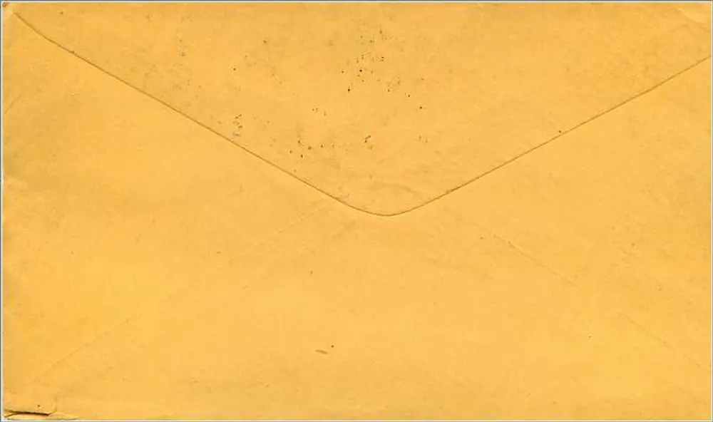 Maysville — Umschlag um 1847 — amerikanische Post - Rückseite