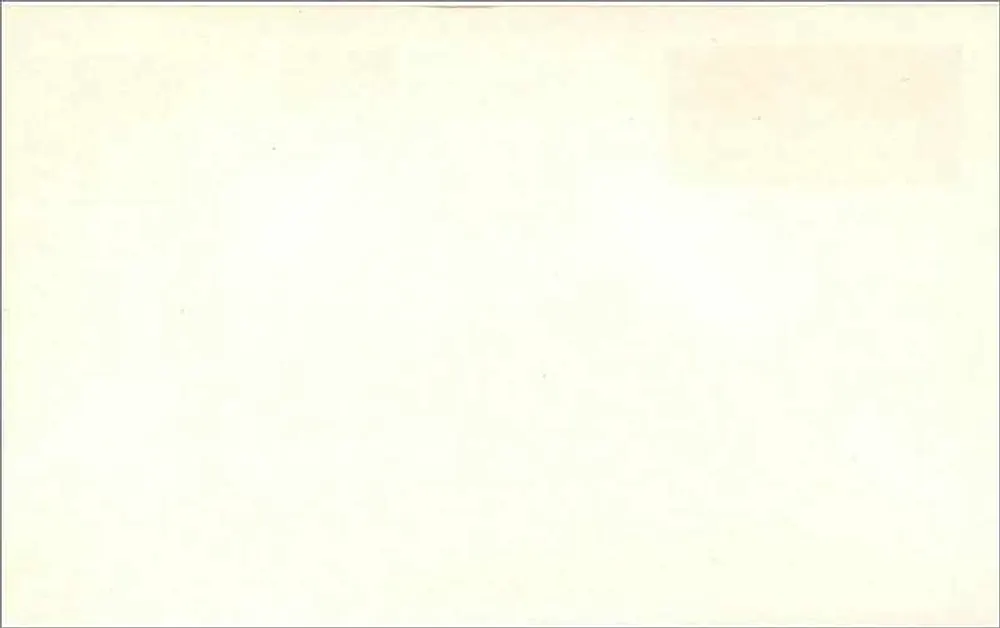 Carta postal aérea — selos 5d e 2d — editor não visível - Verso