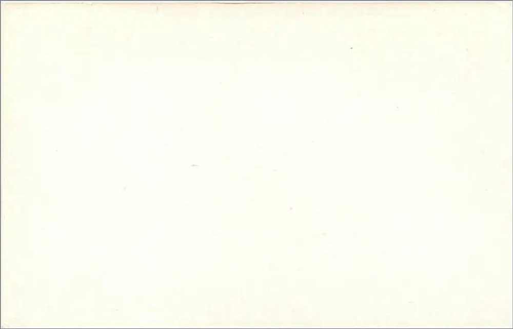 Carta postal aérea — selo de 9d Elizabeth II — editor não visível - Verso