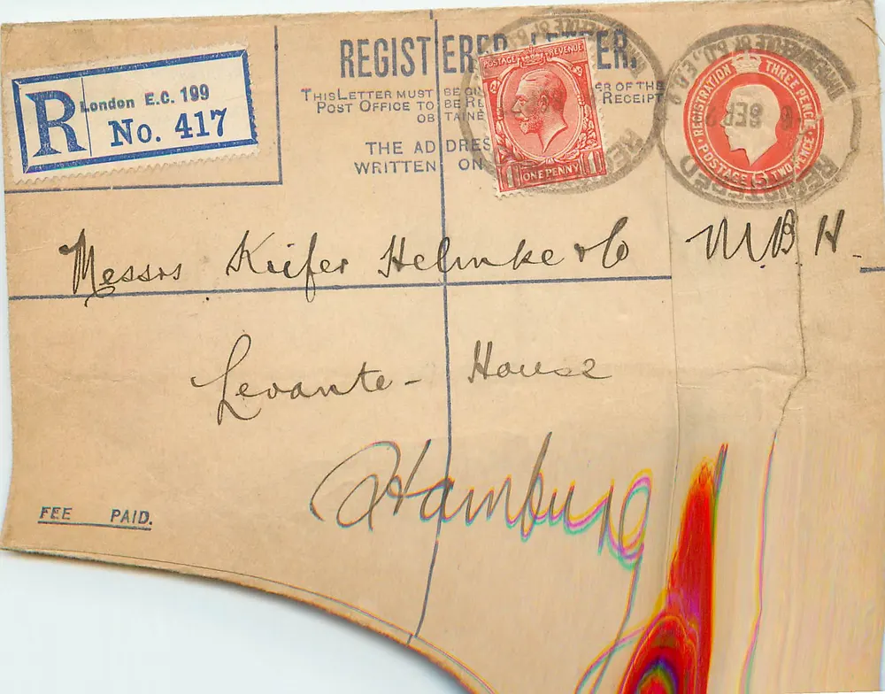 Registerkarte — London — Verlag London E.C. 199, n° 417 - Vorderseite