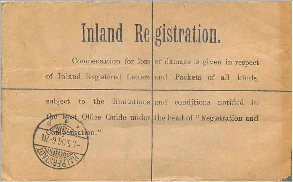 Registerkarte — Deutschland — Verlag nicht sichtbar - Rückseite