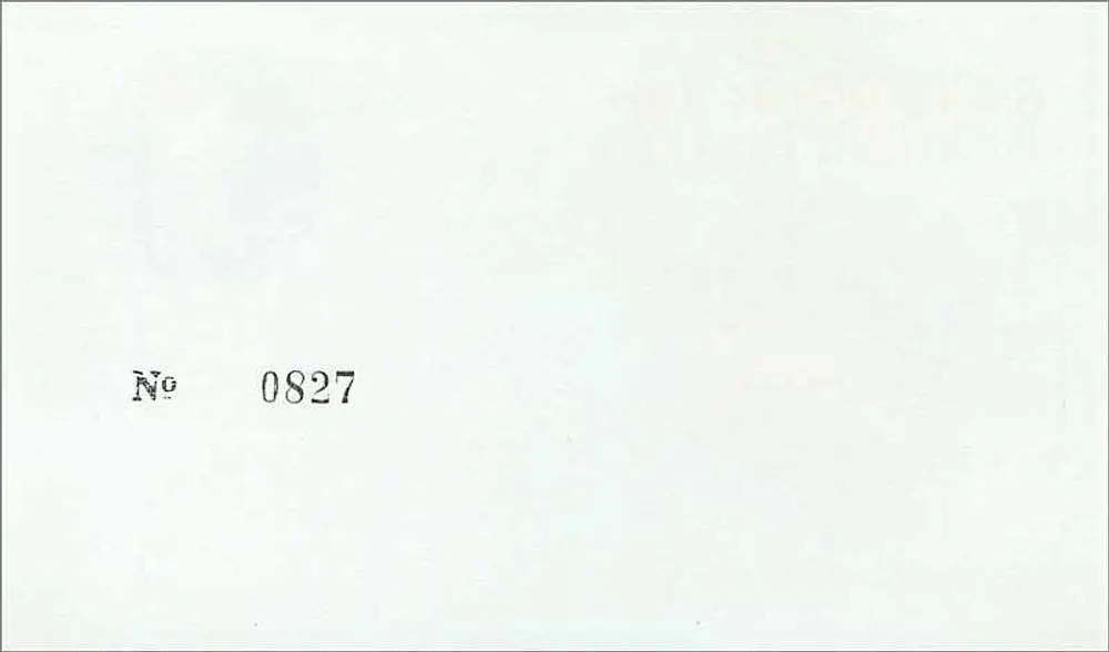 Europa 78 — Erinnerungsblatt mit Postwertzeichen — British Post Office, Nr. 0827 - Rückseite