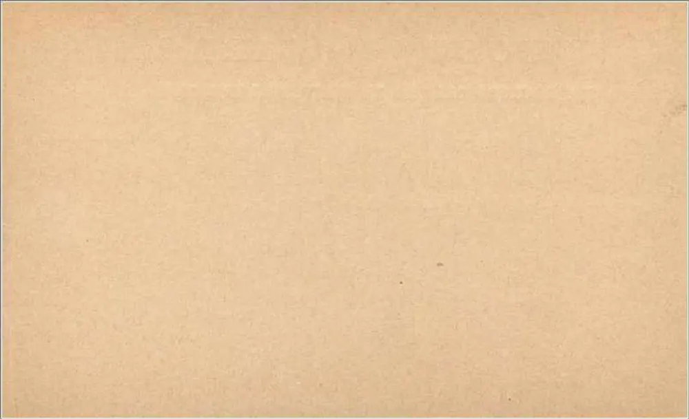 Carte postale britannique — verso — timbre de ½ penny - Verso