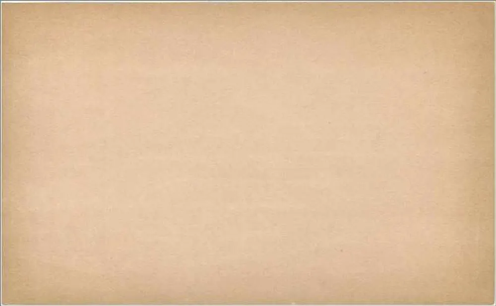 Britische Ansichtskarte — ½ Penny Victoria-Stempel — Vorder- und Rückseite leer - Rückseite