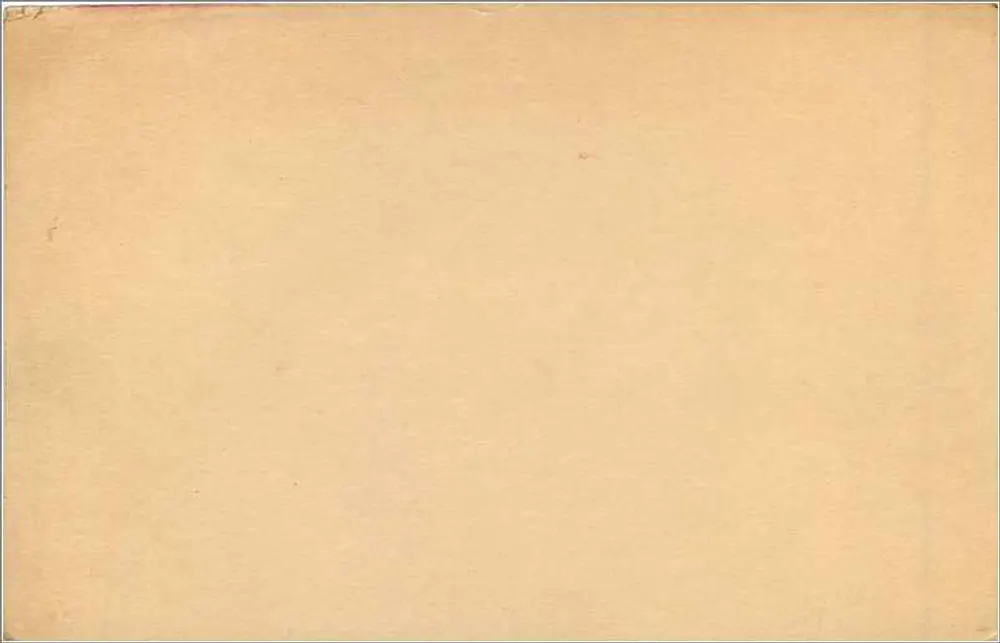 Britische Ansichtskarte — 1 Penny roter Stempel — Verlag Royal Mail - Rückseite