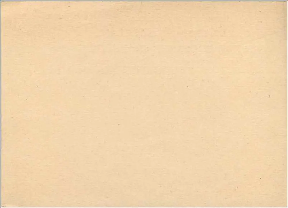 Universal-Karte Union Postale Universelle — Großbritannien und Irland — 1 Penny-Stempel - Rückseite
