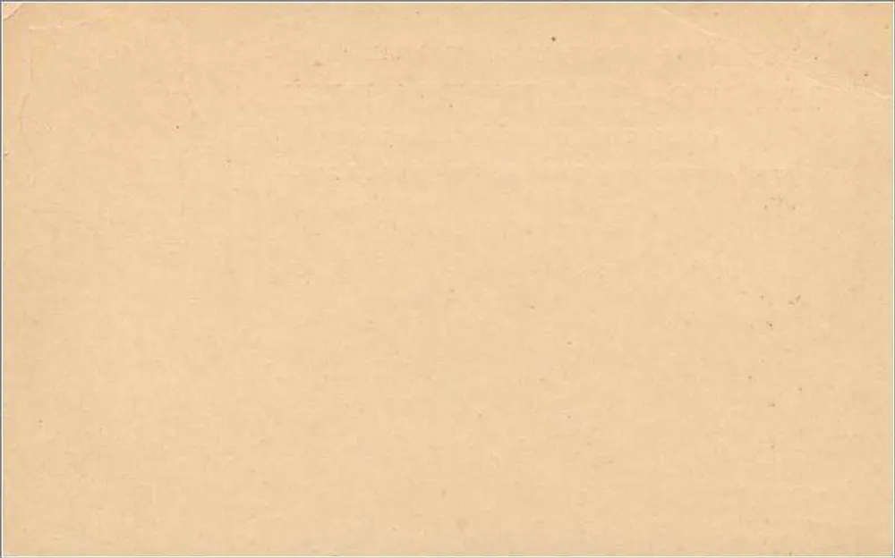 Universal-Postkarte — Großbritannien und Irland — 1 Penny-Stempel - Rückseite
