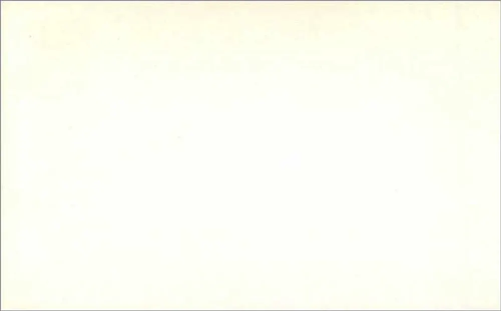 Englische Ansichtskarte — 5d-Stempel der Queen Elizabeth II — Verlag nicht sichtbar - Rückseite