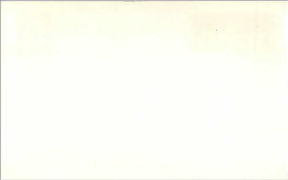 Britische Luftpostkarte — 5d Elizabeth II-Stempel — Verlag nicht sichtbar - Rückseite
