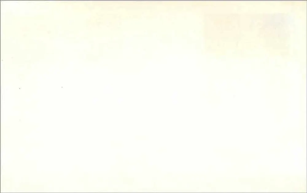 Britische Luftpostkarte — Stempel 5d und 2d, Verlag nicht sichtbar - Rückseite