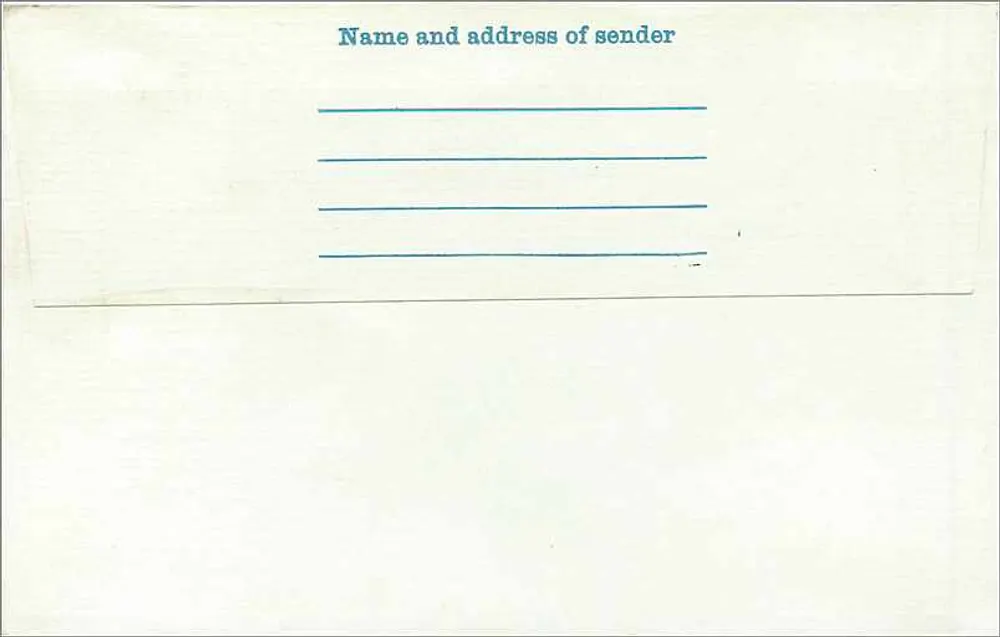Carte postale sans image — Yorkshire General Life Assurance Company Ltd, Manchester — éditeur non visible - Rückseite