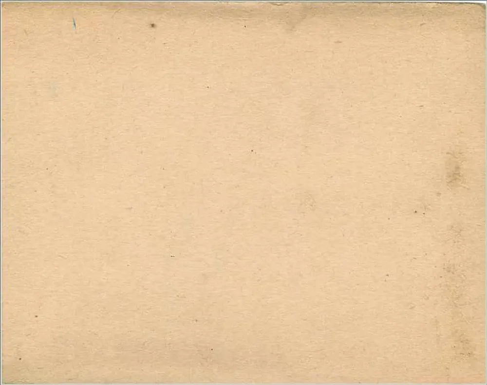Britische Ansichtskarte — 3½ Pence-Stempel (Porträt von George V) — Verlag nicht sichtbar - Rückseite