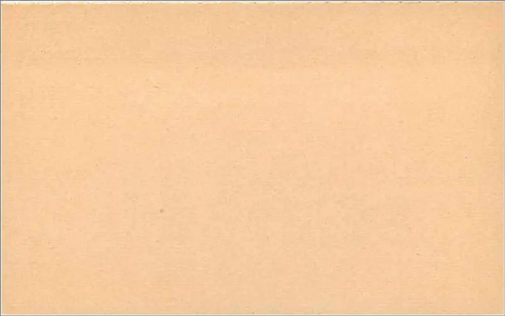 Gibraltar-Postkarte — Probenkarte — Morocco Agencies — 5 Centimos - Rückseite