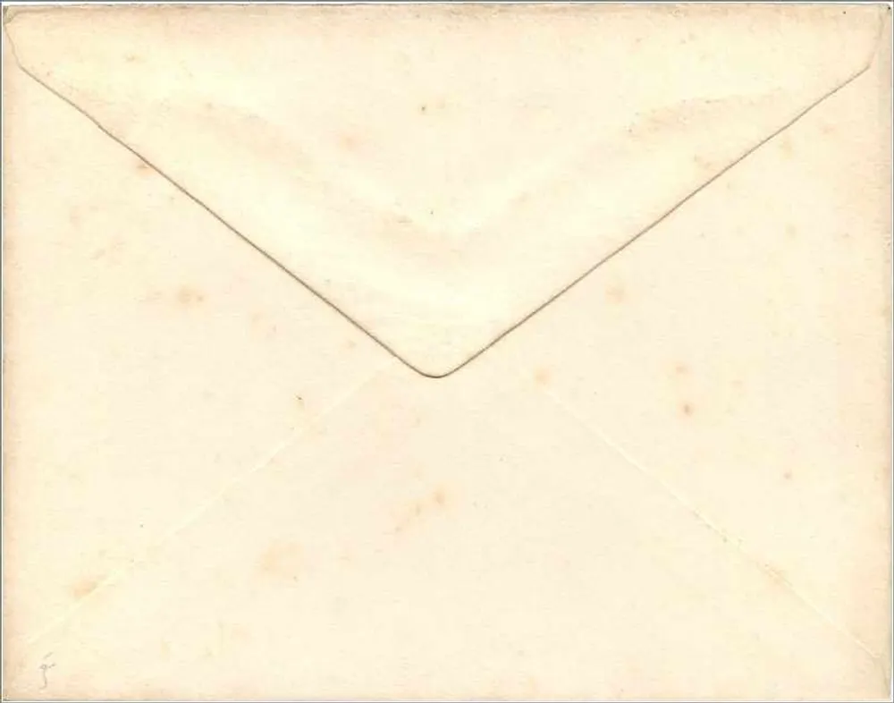 Carimbo postal de 1897 — Reino Unido — 1d vermelho - Verso