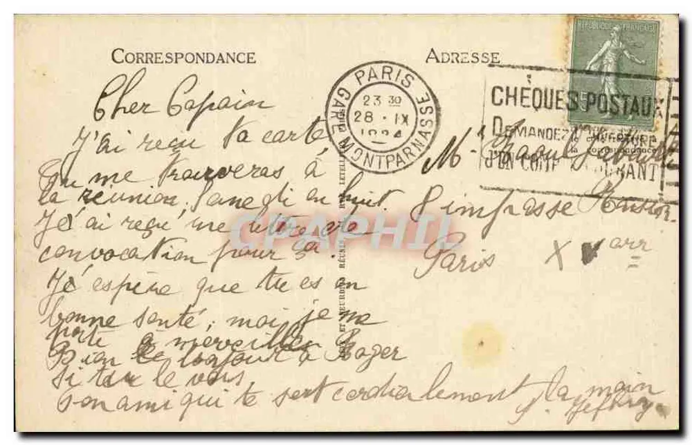 PARIS - O Ponte Alexandre III — LL, n° 803 - Verso