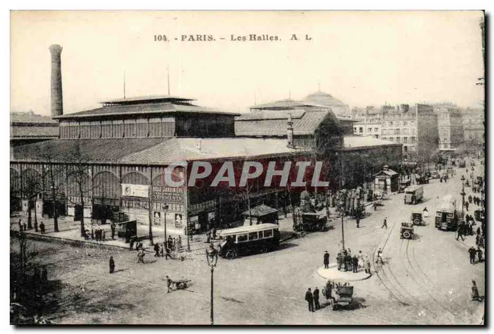 Paris - Les Halles - A. L. - n°104 - Frente