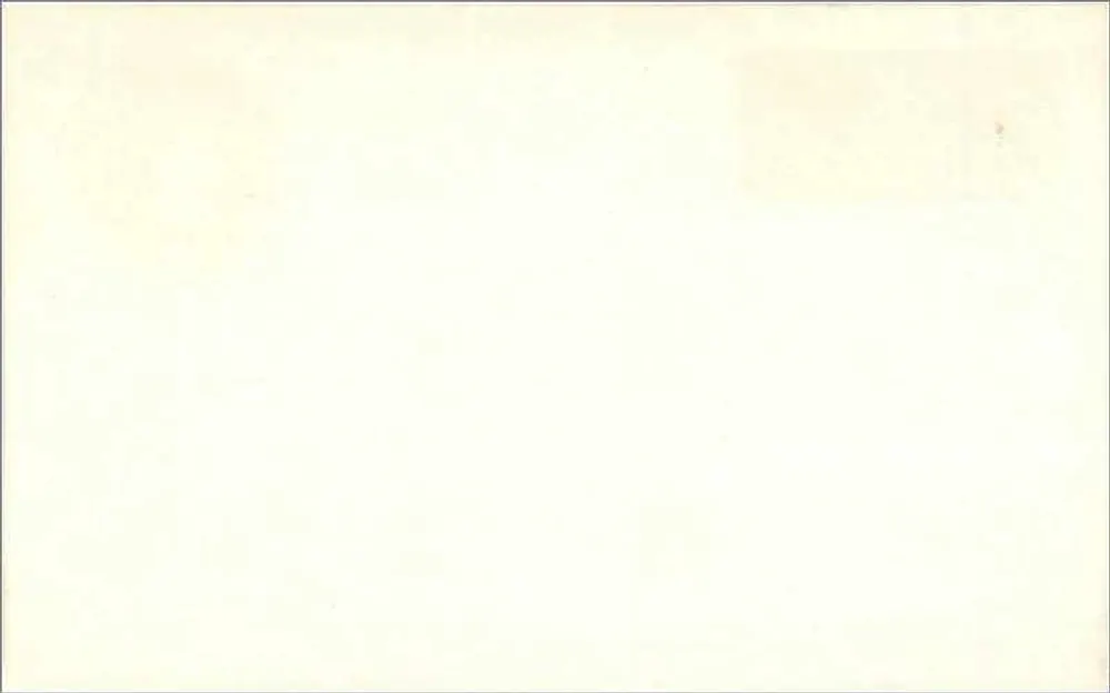 Luftpostkarte — 5p Elizabeth II Stempel — Verlag nicht sichtbar - Rückseite
