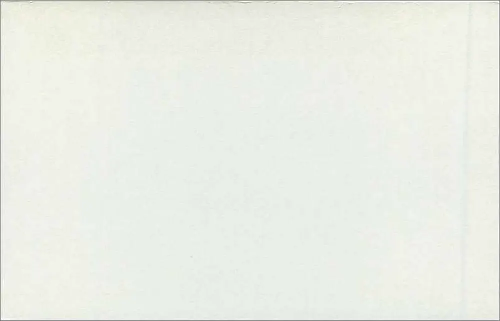 Britische Ansichtskarte — blauer oktagonaler 9p-Stempel — Verleger nicht sichtbar - Rückseite