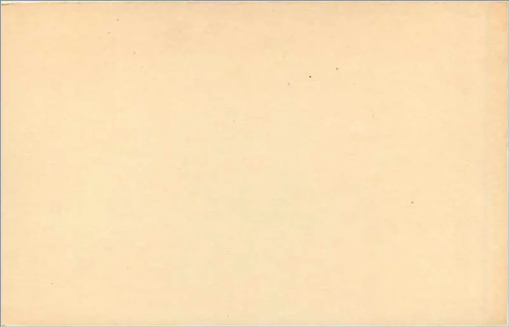 Britische Ansichtskarte — 2d-Stempel der Königin Elizabeth II — Verlag nicht sichtbar - Rückseite