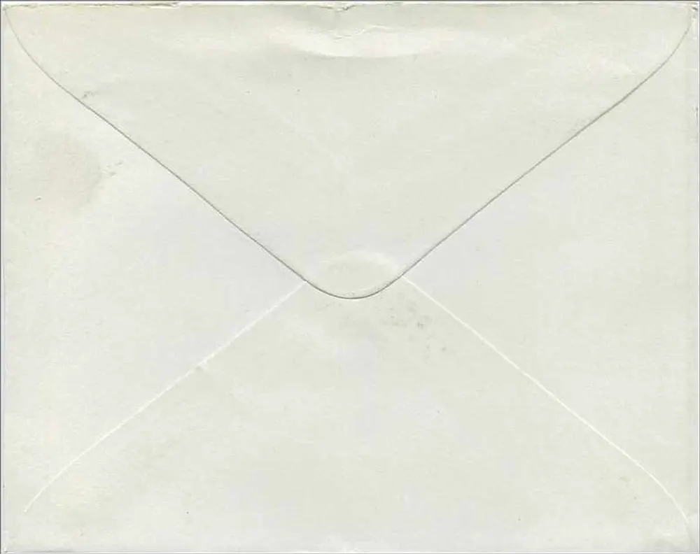 WILMSLOW — Persönlicher Brief an Manchester — 4d Krone-Stempel - Rückseite