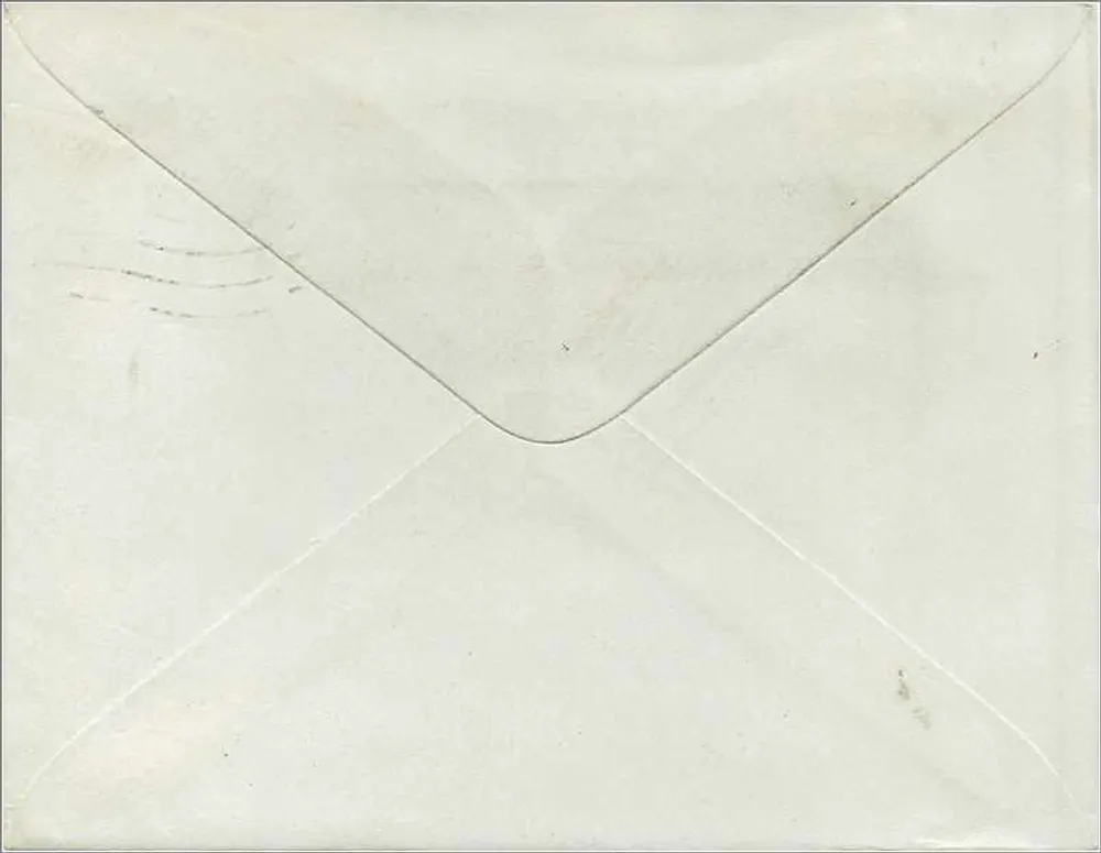 Lancashire House — Manchester — 4d blauer Stempel und Poststempel '10 MCH 1900' - Rückseite