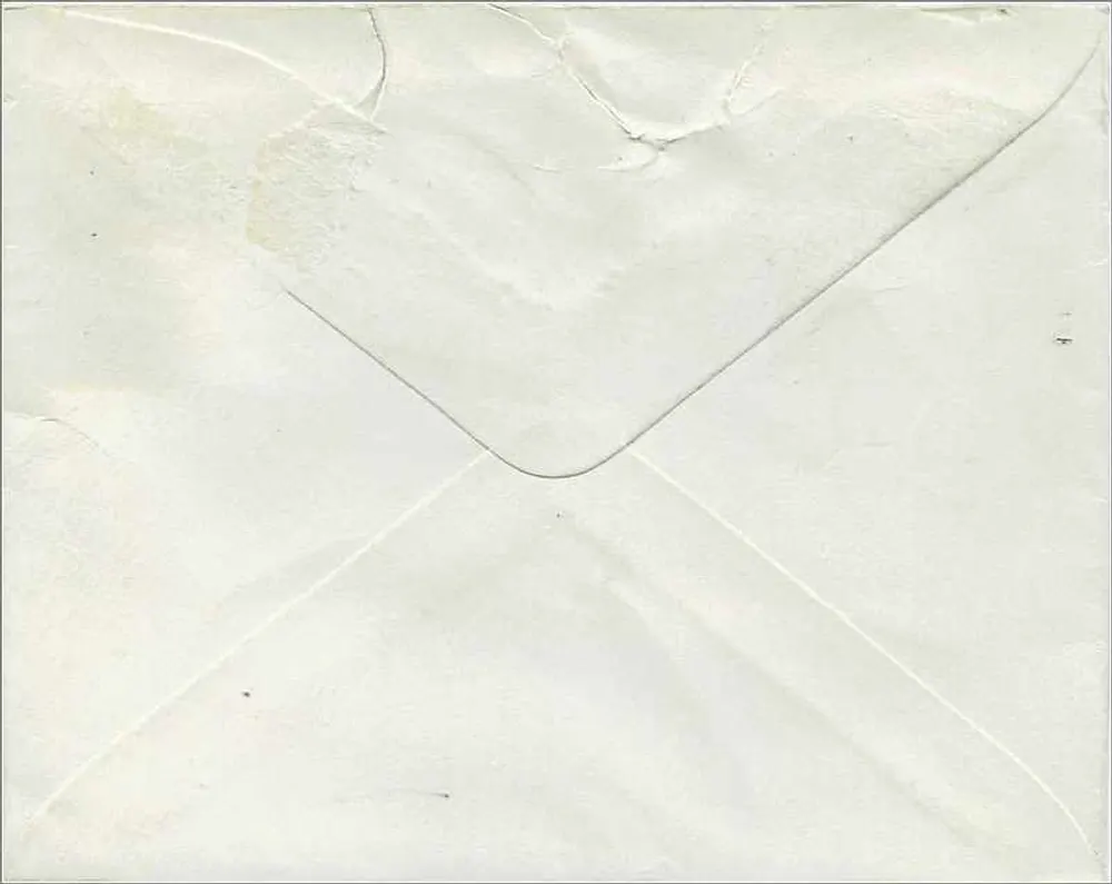 Ansichtskarte gesendet von Blackburn & Accrington — blauer 4d-Stempel und Datumsstempel - Rückseite