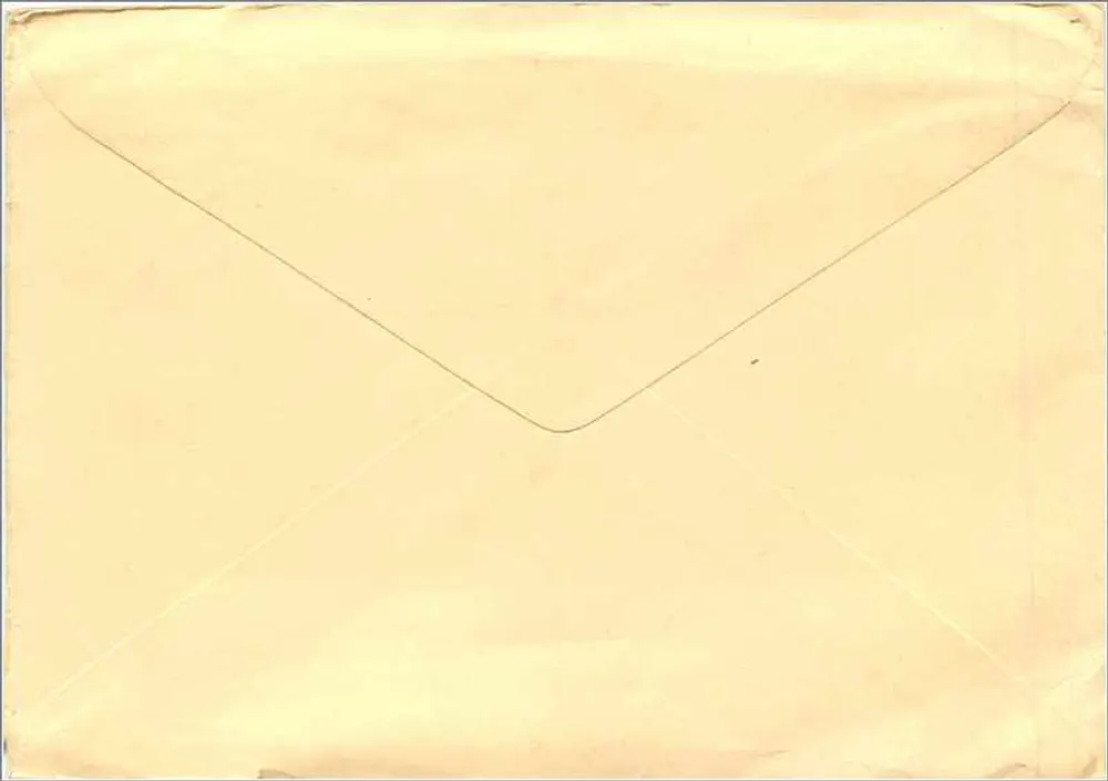 Umschlag an das Co-operative Emporium in Manchester — 4d-Stempel und Lancashire-Poststempel - Rückseite