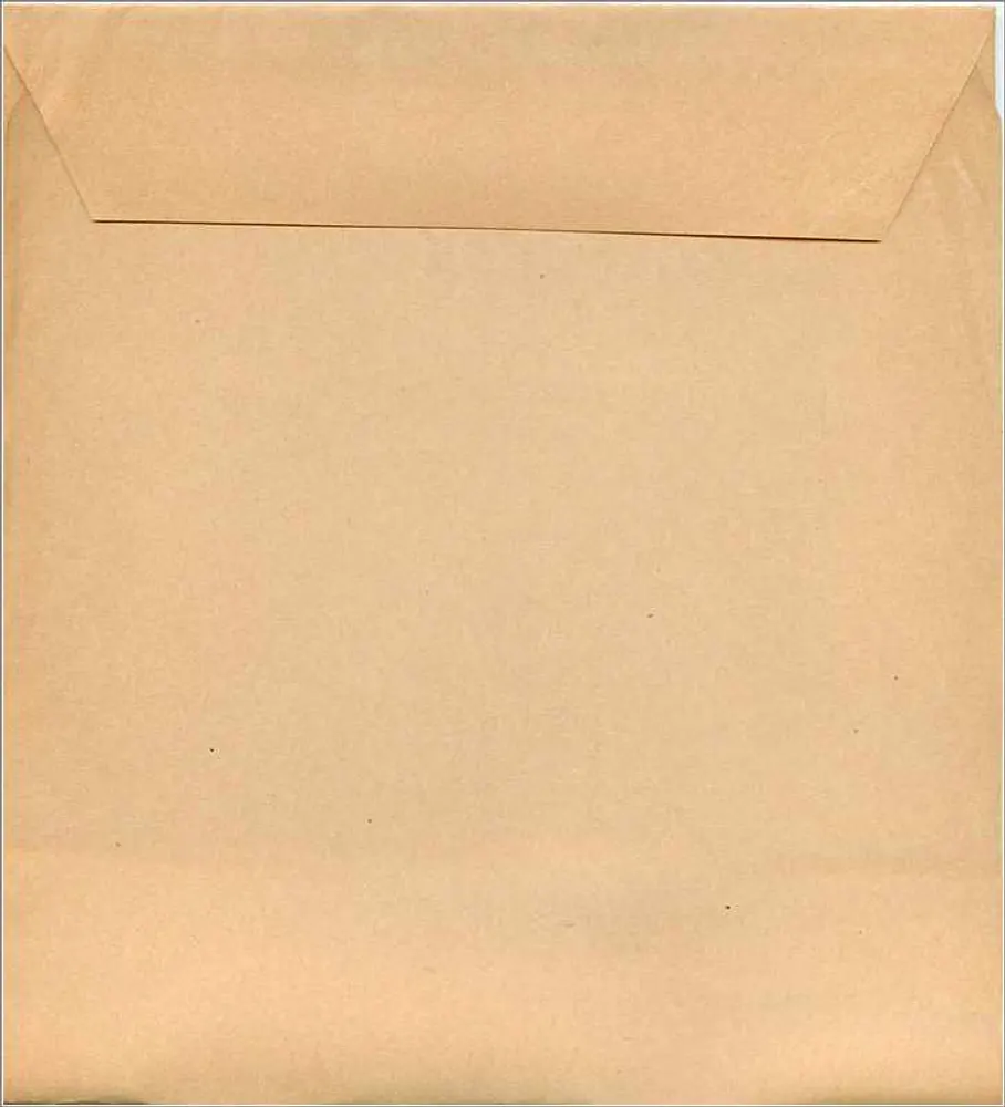 Umschlag — 1-Penny-Poststempel (1840) — ohne gedruckten Text - Rückseite