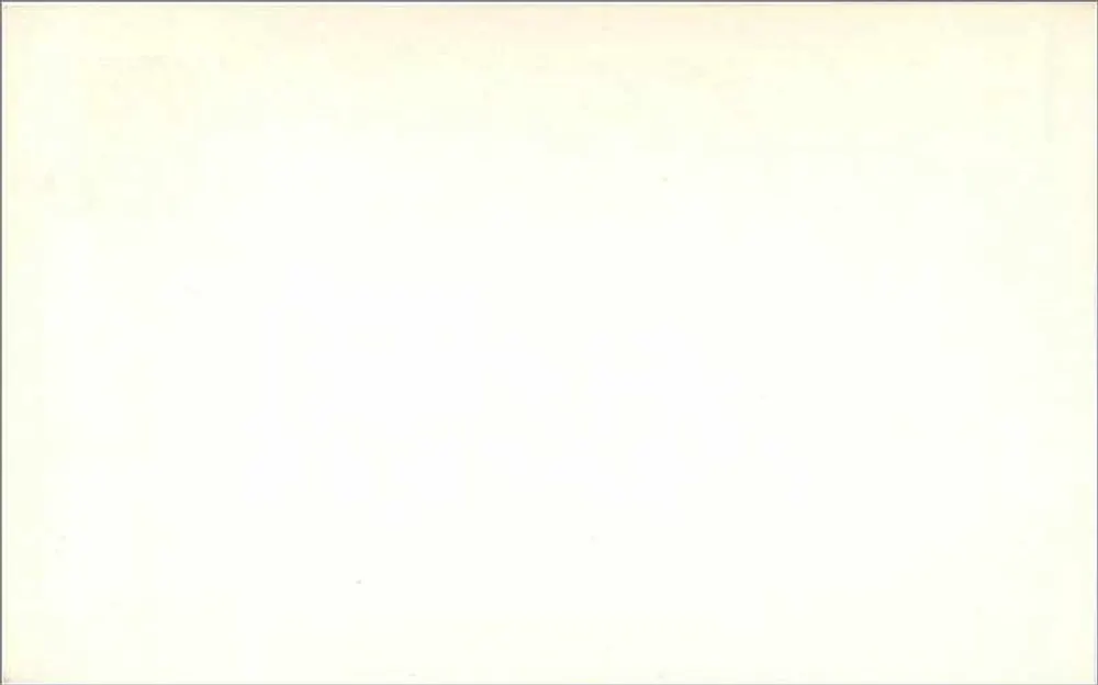 Leere Karte — 2d Elizabeth II Briefmarke — Verlag nicht sichtbar - Rückseite