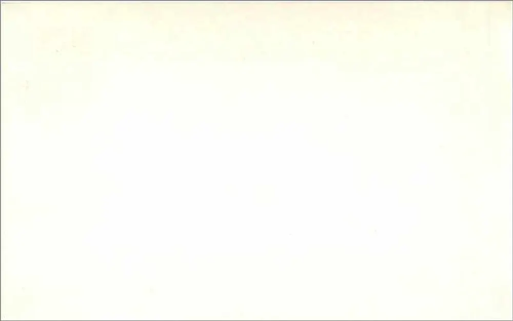 Ansichtskarte mit Briefmarken — 2d Elizabeth II — Verlag nicht sichtbar - Rückseite