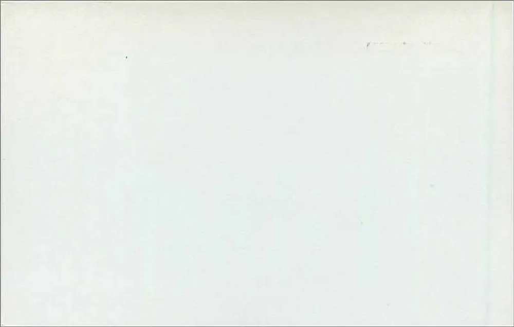 Leere Ansichtskarte — 4d-Briefmarke mit Queen Victoria — Verlag nicht sichtbar - Rückseite