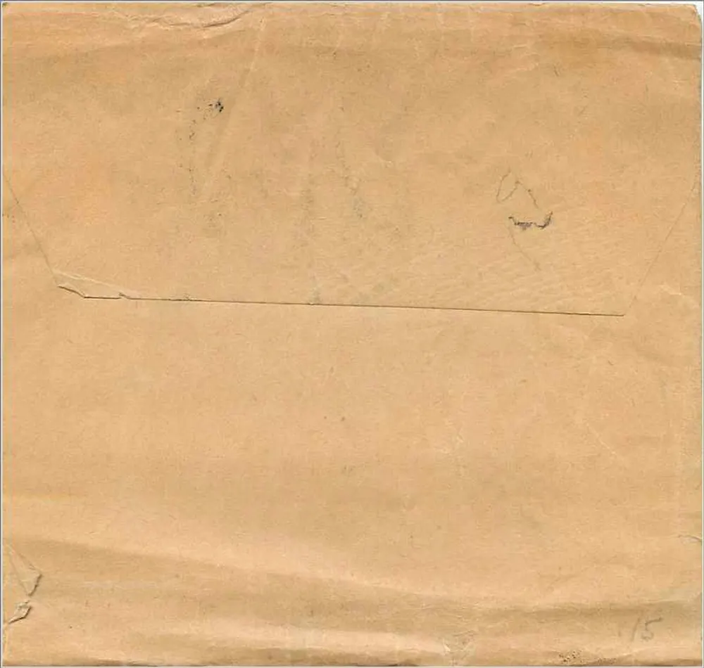 Berlin — Ansichtskarte an Frau Charles Kleemendal — Briefmarken und Poststempel - Rückseite