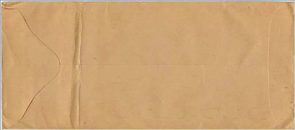 Londone.C. — Brief an Ludolph E.B. Muller, Bremen — grüner Stempel und Poststempel - Rückseite