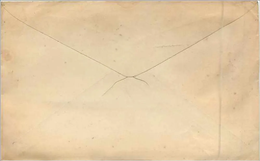 J. McLauchlan, Ltd. — 46 Gordon Street, Glasgow — 3½ Pence-Stempel - Rückseite