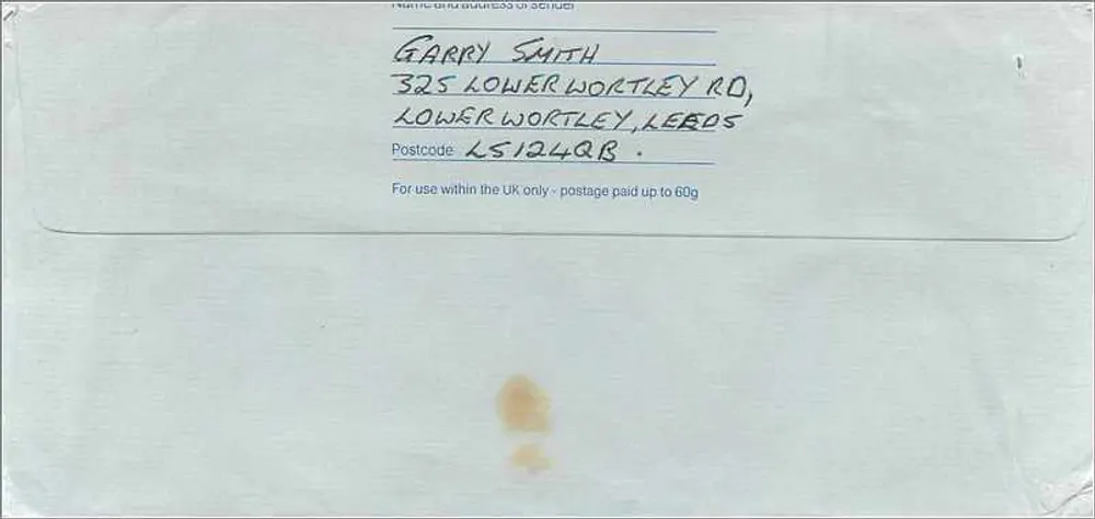 Ansichtskarte aus Leeds — Australian Consulate, Manchester — Royal Mail 1987 - Rückseite
