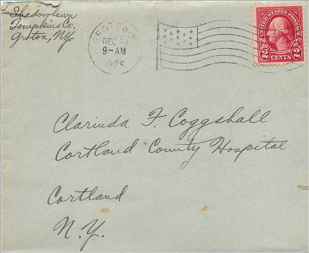 Hiedra de Navidad — Graton, N.Y. — 1905 - Anverso