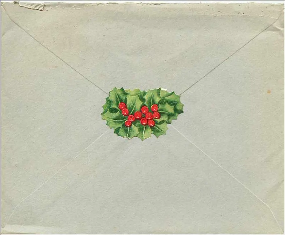 Hiedra de Navidad — Graton, N.Y. — 1905 - Reverso