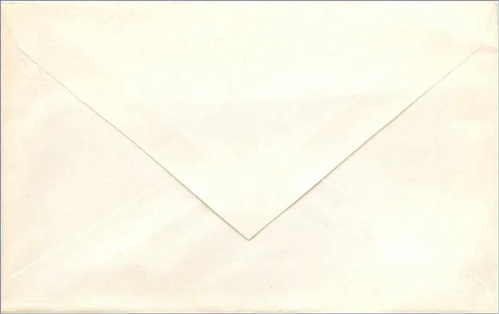 Ansichtskarte gesendet von Levanna — N.Y. — 14. Dezember 1964 — violetter Stempel - Rückseite