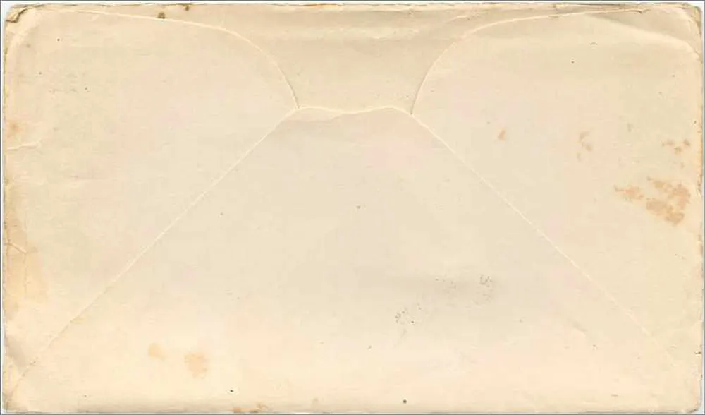 Ansichtskarte aus Silver Bay — Silver Bay, N.Y. — datiert 2. Juni 1920 — 2-Cent-Stempel - Rückseite
