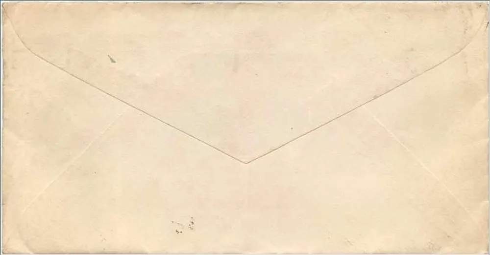 Glenside, Pennsylvania — Brief aan Miss Kathryn Stopper — Poststempel Glenside 7-18-1925 - Achterkant