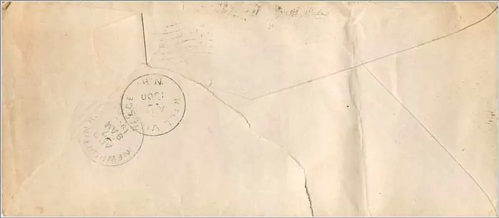 Concord, H.H. — Correspondência sobre corpos de falecidos — State Board of Health - Verso