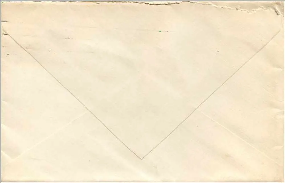 Belvidere, Illinois — Ansichtskarte vom 15. Juli 1916 — 2 Cent George Washington-Poststempel - Rückseite