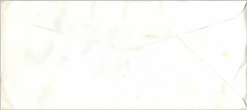 Luftpostkarte von Seoul — Nationaluniversität Seoul — bestimmt für die University of Iowa, Vereinigte Staaten - Rückseite