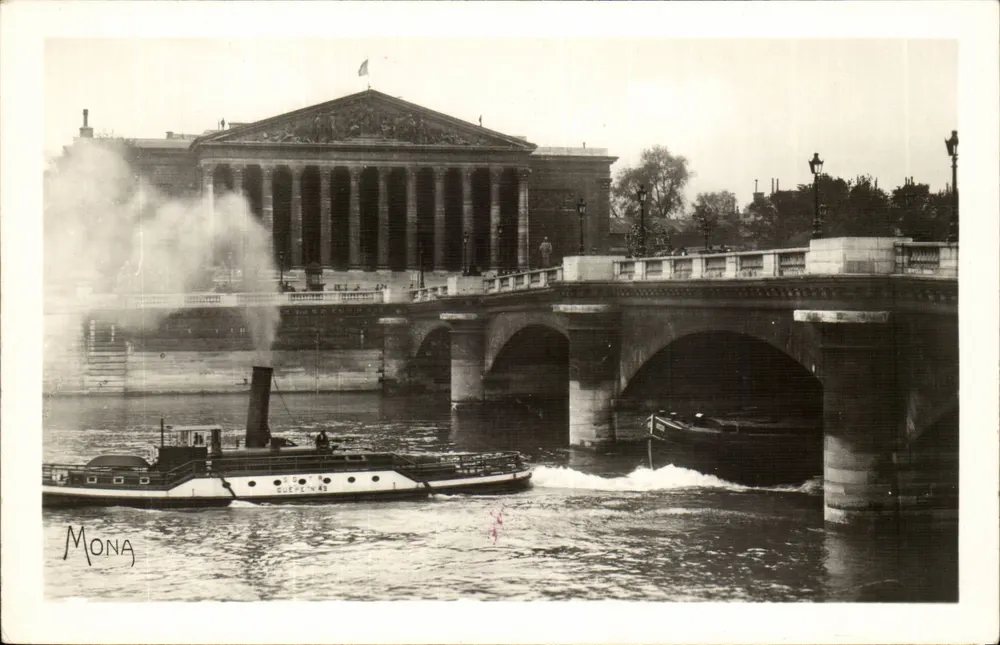 Palais Bourbon — Kammer der Abgeordneten — Verlag Mona, Serie H - Vorderseite